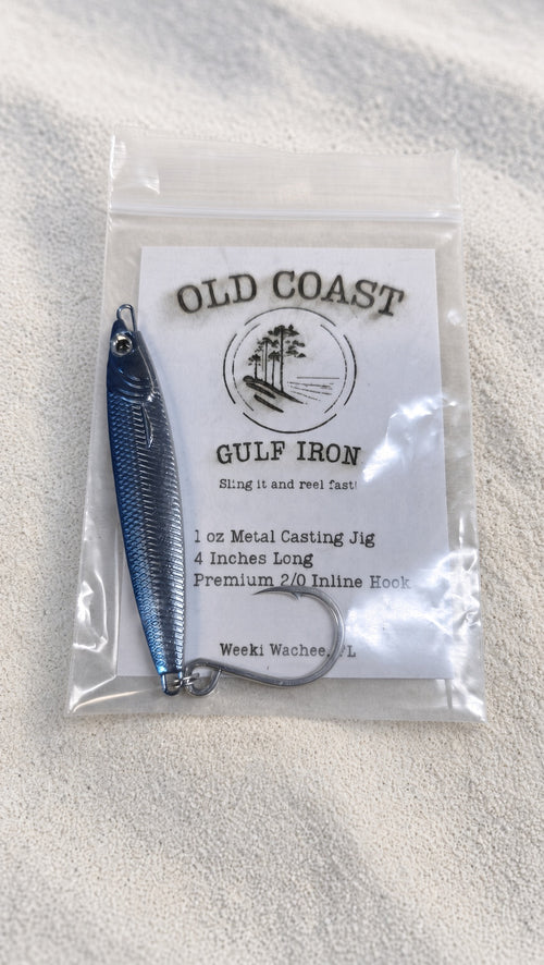 Gulf Iron 1oz Metal Casting Jig